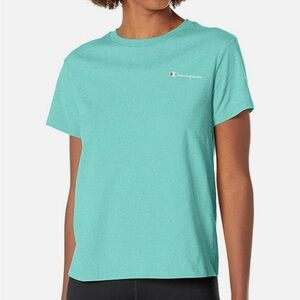 Champion Women's Teal Short Sleeve Tee